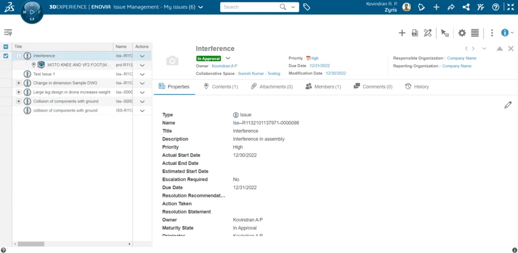 CHANGE MANAGEMENT WITH 3DEXPERIENCE SOLIDWORKS