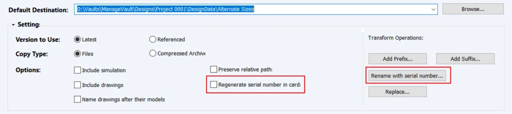SOLIDWORKS PDM – Copy Tree Feature