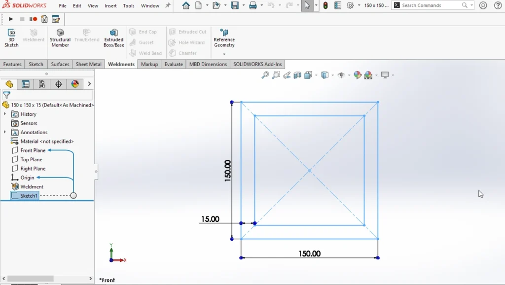 NON-STANDARD WELDMENT PROFILES IN SOLIDWORKS - EGS India Chennai