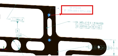 Geometric dimensions - SOLIDWORKS