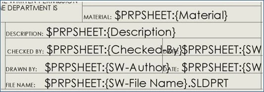 SOLIDWORKS Custom Properties - SOLIDWORKS Reseller