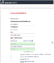 ID & Password - SOLIDWORKS Reseller