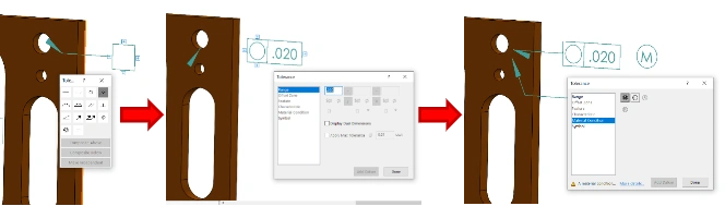 DimXpert - SOLIDWORKS