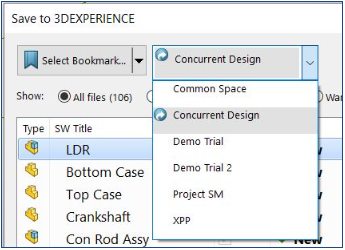 File Saving To 3DEXPERIENCE