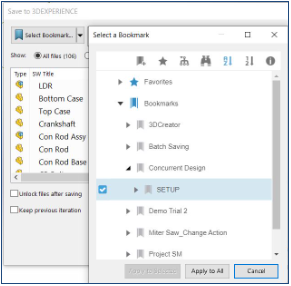 File Saving To 3DEXPERIENCE