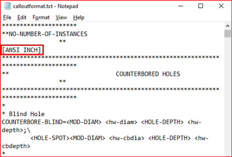 Custom Hole in Toolbox Solidworks
