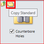 Custom Hole in Toolbox Solidworks